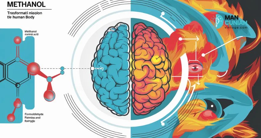 เปรียบเทียบผลกระทบของเมทานอลต่อสมองและการตอบสนองของร่างกาย